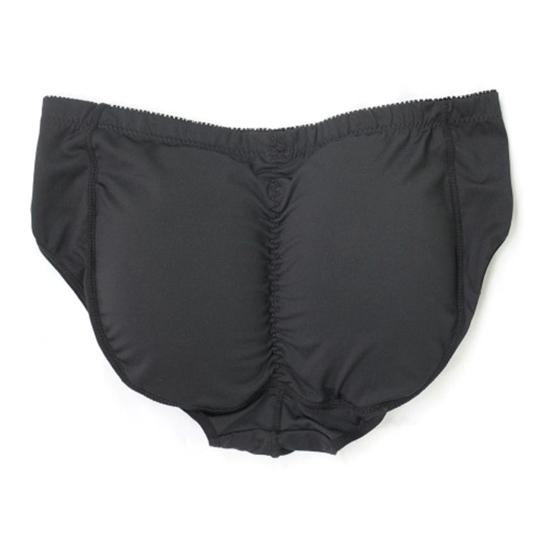 Pad Filling Shapewear Thick Fake Butt High Elastic Butt Lifted Solid Color Anti-septic Men Briefs