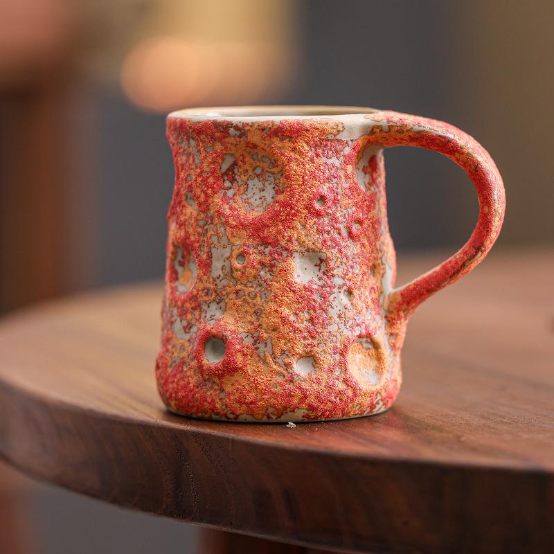 Керамическая кофейная чашка в скандинавском стиле, для послеобеденного чая, для американского латте, для латте, чашка-цветок, креативная кружка, бытовая чашка