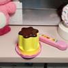 Игрушка для кормления симулятором пудинга с выдвижной ложкой, игрушка для ролевых игр, плюшевая игрушка, кукла-младенец, интерактивная игрушка для кормления, наполнители для пасхальной корзины