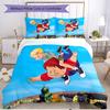 3pcs Duvet Cover Set (1*Duvet Cover + 2*Pillowcase, Without Core), Karlsson on the Roof Print Soft All‑Season Bedding Set, Home Bedroom Decor Gift