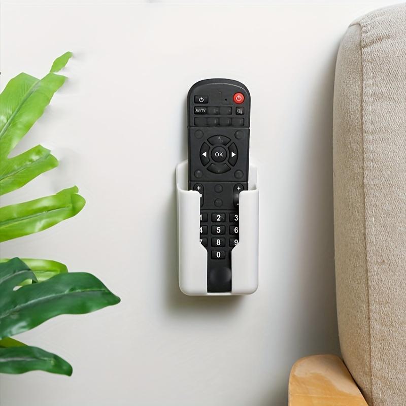 3Pcs Wall Mounted Remote Control Holder Punch Free Storage Box Adhesive Organizer Case for TV Air Conditioner Desktop