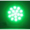 2PCS Round Rear Tail Lights Car LED Brake Stop Turn Signal Warning Lights 16LED Taillight Truck Trailer Lorry Blue Green 12V 24V