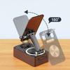Foldable Bluetooth Speaker Phone Stand Rotating Wireless Speaker Phone Stand  Video Meeting Live