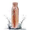 Copper Bottle (1000 Ml), Copper Dent Bottle,