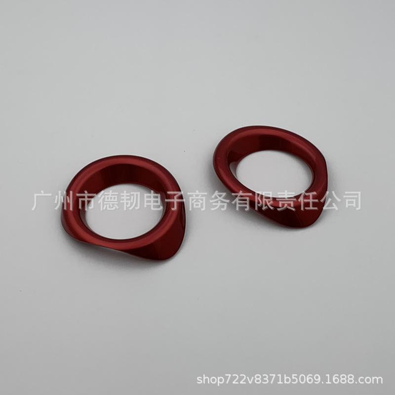 Red Front Fog Light Trim for 18 Corolla Sport