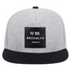 Женская бейсбольная хлопковая регулируемая шляпа Snapback с кожаной этикеткой N86, кепки в стиле хип-хоп, шляпа от солнца, унисекс, шляпы дальнобойщика