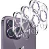 3 шт. Защитная пленка для объектива камеры Bling Glitter Diamond для iPhone 15 14 13 12 11 Pro Max Mini Plus 15Pro I15, закаленное стекло, полное покрытие