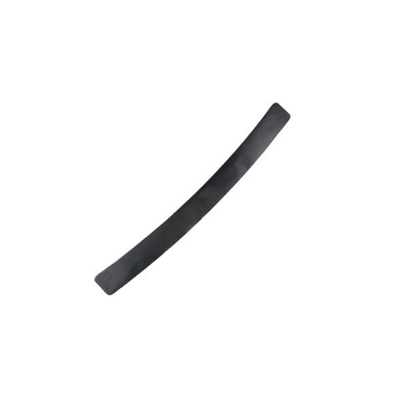 Универсальная наклейка на задний бампер багажника автомобиля из углеродного волокна, автомобильные защитные полосы от царапин и столкновений, автомобильные аксессуары 90 см