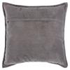 Cushion "Lilou" Velvet Effect 45 X 45 Cm Atmosphera - Dark Grey