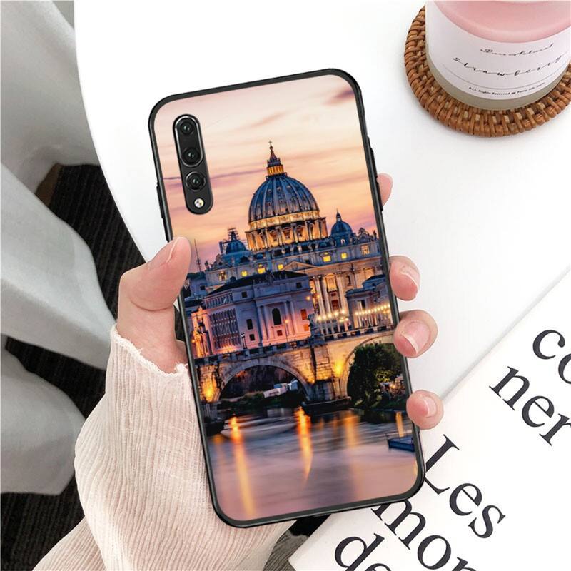 YNDFCNB Italy Venice Landscape Phone Case for Huawei P30 40 20 10 8 9 Lite Pro Plus Psmart2019