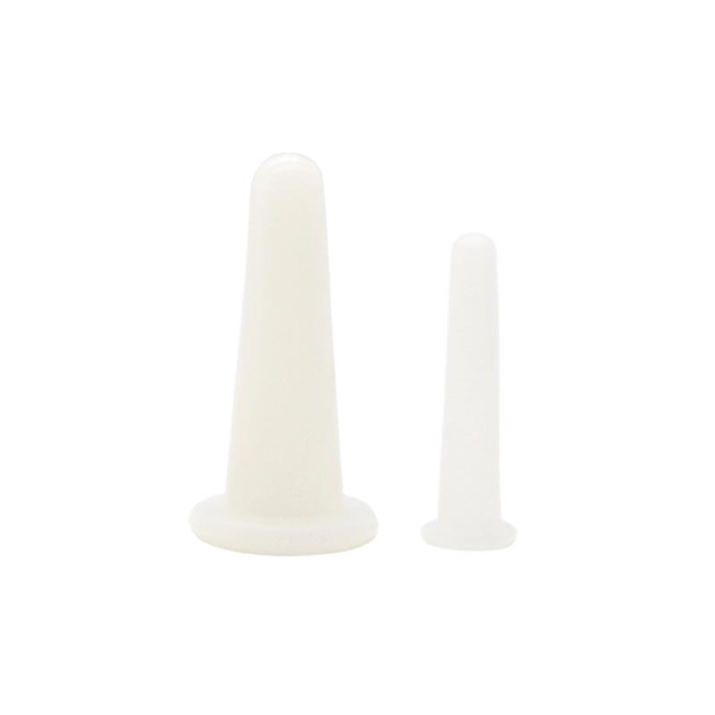 2 шт. силиконовая присоска для вакуумного массажа лица, расслабляющая банка для лица, ног, рук, бытовая гигиена, инструмент для подтяжки кожи лица