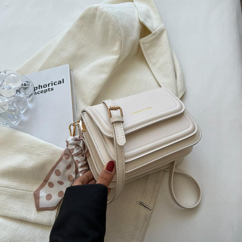 Fashionable Small Square Bag, Versatile Crossbody Bag, Women's Bag, Simple and Stylish Single-shoulder Bag