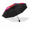 1PC Unicorn, Hello Kitty Print Umbrella, Featuring Automatic Folding. This Sturdy And Durable Umbrella with Eight Ribs  yy250917020
