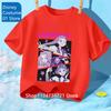 Toddler Girl Clothes Kpop Demon Hunters Cartoon Tee Shirt Funny Gift for Fans Harajuku Cool Kids T-shirts Summer Tops