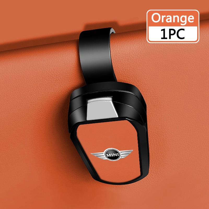 Car Sun Visor Eyeglasses Clip Goat Leather Magnetic Sunglasses Holder For BMW M5 M4 M3 F20 F40 F22 F30 E90 F32 F10 F06 F07 F46 AU7