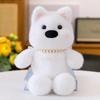 Genuine Pearl Running Animal Series Table with Doll Cute Bear Three Flower Cat Doll