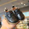 Children's Fashion Small Leather Shoes Spring Summer Toddler Shoes for Boys and Girls Single Shoes with Tendon Soles