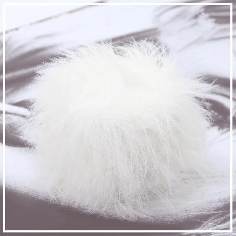 1 шт. Пуховый свитер Нейлоновая пряжа для рукоделия Моток Шапка Длинная нить Шарф Ручная работа Кукла Вязание 200 м