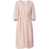 Платье Annakou в французском стиле с бусинами, кружевом и лиоцеллом, с акцентом на талии
