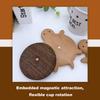 Creative and Cute Shape Black Walnut Solid Wood Turtle Insulation Mat Kettle Tea Coaster Tableware Anti-scald Table Ornaments