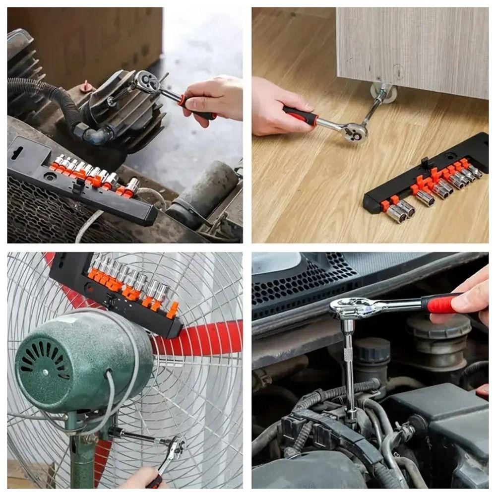 12 шт./набор Автомобильные лодочные инструменты для авторемонта Динамометрическая трещотка Головка Быстрозажимной гаечный ключ Гаечный ключ