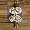 1set 12pcs Fashion   Christmas Pendant  Wooden for Christmas Tree Christmas Day Gift