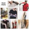 Summer Cooling Outdoor Sport Tattoo Arm Sleeves Flower Arm Sleeves Sun Protection Arm Cover