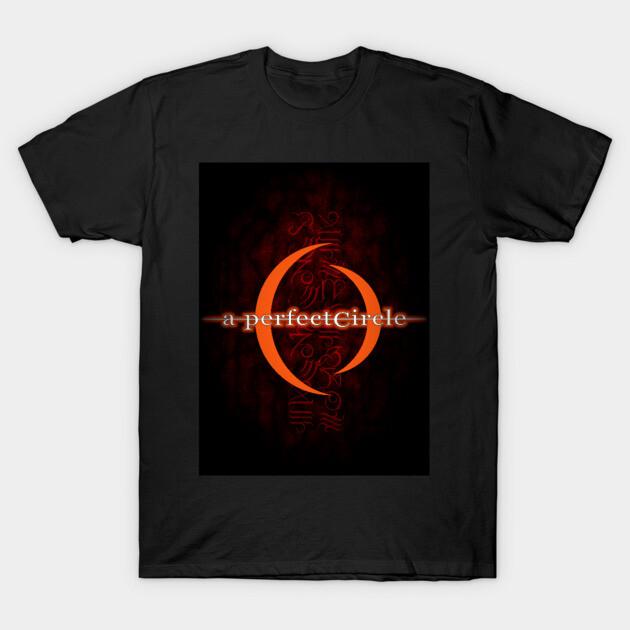 Азиатский размер Хлопковая унисекс футболка Футболка с принтом A Perfect Circle - Mer De Noms. Футболка Печать Без Вырезания Обычный Крой