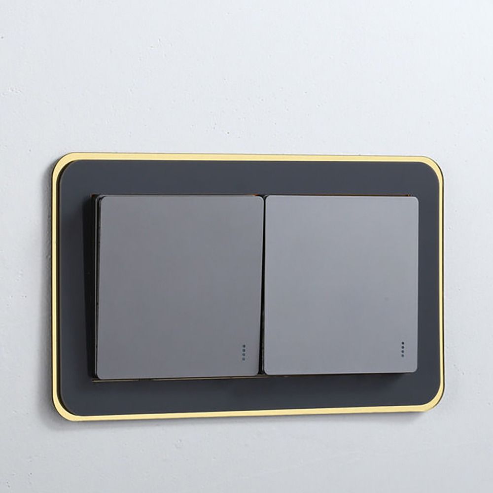 Не клейкая защитная накладка для выключателя, защита от грязи, наклейка на стену для розетки, декор для дома