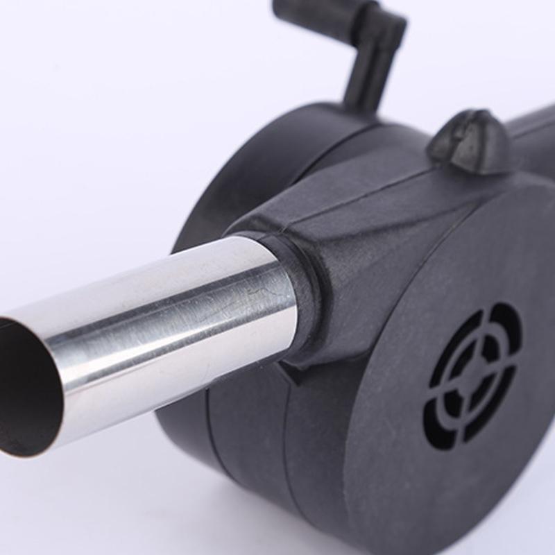 Ручной вентилятор Компактный вентилятор для походной плиты со съемной ручкой для пикников, походов