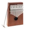17 Key Mini Kalimba Single Board Mahogany Thumb Piano Set Mbira Keyboard Instrument