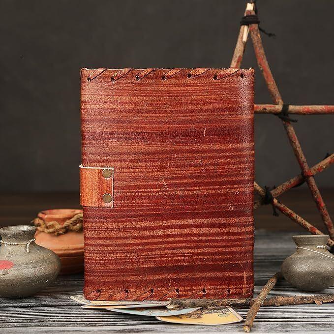 Винтажная книга заклинаний Фокус-Покус, кожаный журнал, дневник сглаза, рождественская книга