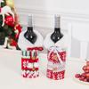 Christmas Wine Bottle Cover Merry Christmas Decorations For Home 2024 Christmas Ornament Xmas Navidad Natal Gifts New Year 2025