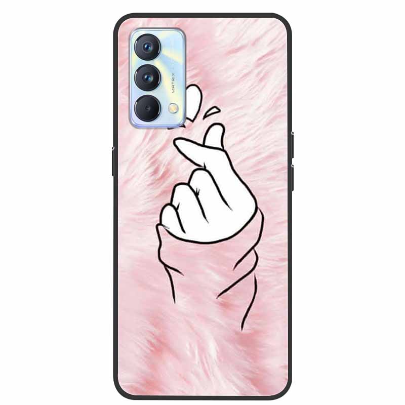 Для Realme GT Master Чехол Ударопрочный Мягкий силикон ТПУ Задняя крышка Для Realme GT Master Edition 5G Чехлы для телефона Милый мультяшный Coque