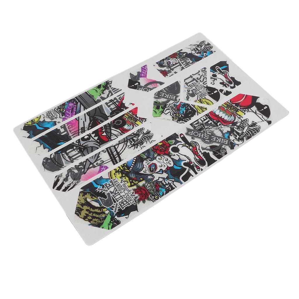 ENLEE Защитные наклейки на раму велосипеда 3D Защитная лента для рамы велосипеда Декоративная пленка для горной дороги