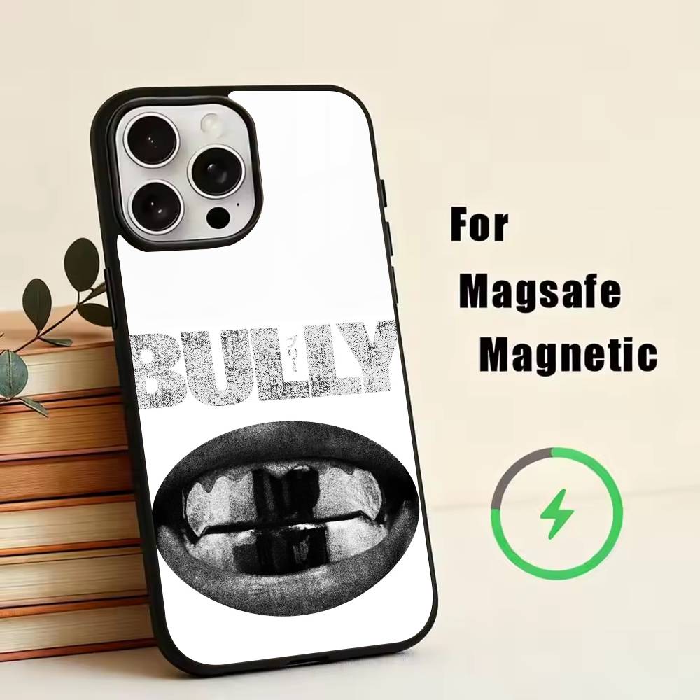 Ye-Ye BULLY  Phone Case For iPhone17,16,15,14,13,12,11 Plus,Pro Magnetic with Magsafe Wireless Charging