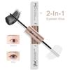 Double-Ended Black False Eyelash Glue Quick-Drying Super Sticky Long-Lasting Styling Set Eyelash Brush Non-Smudge Waterproof