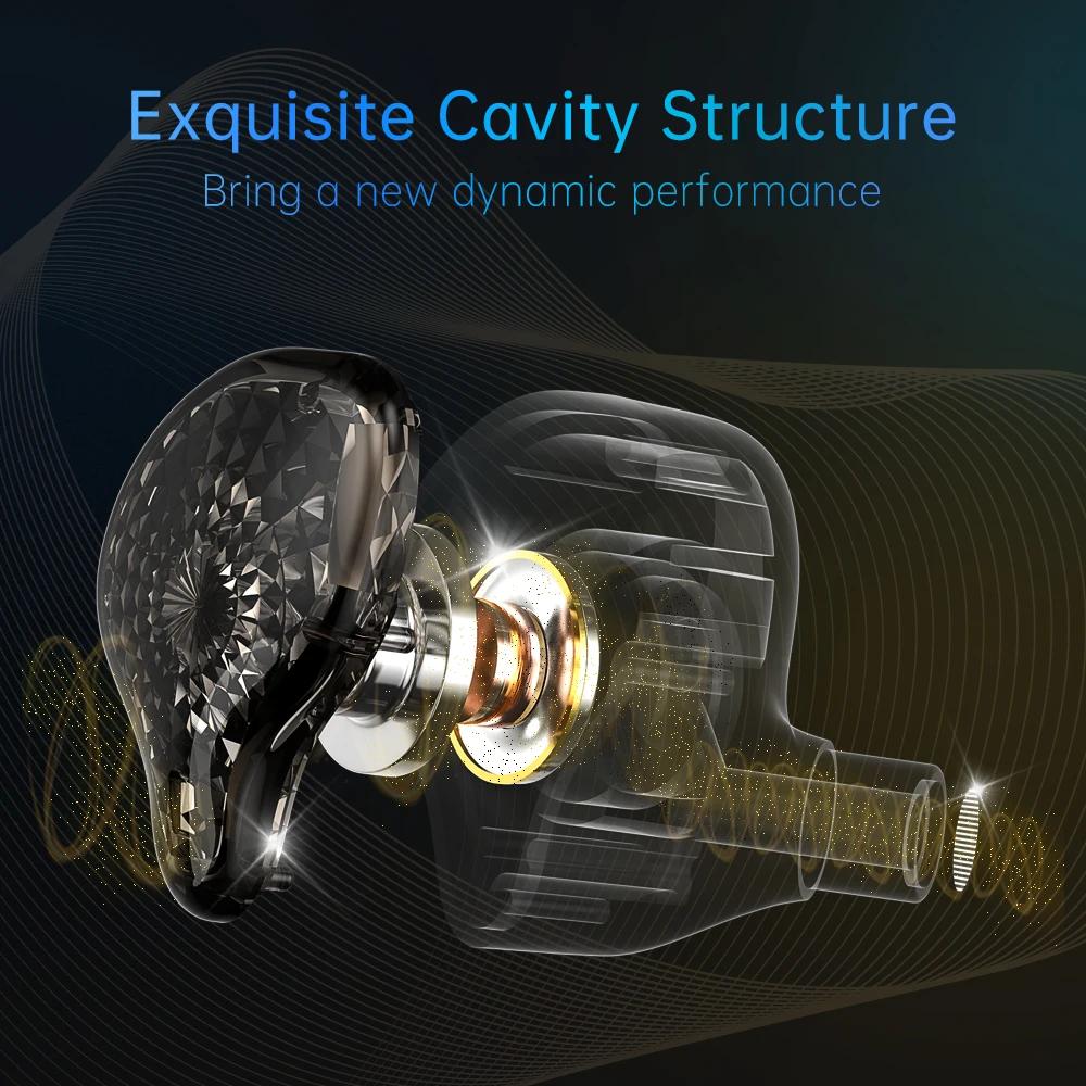 Original Copper Driver HiFi Wired Earphone Race Sport Headphone Bass Stereo Gaming Headset Music Earbuds 3.5MM In Ear With Mic