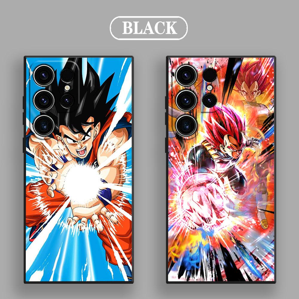 Dragons Balls Goku God Vegeta Anime Phone Case For Samsung Galaxy S25 S24 S23 S20 S21 FE S26 S22 Ultra S26 Plus S25FE Soft Cover