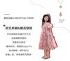 Girls' dress summer 2026 new item beautiful floral bubble sleeves princess dress summer dress children's dress