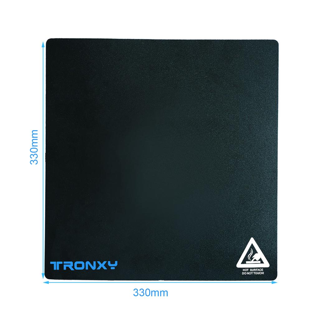 Tronxy Heated Bed Sticker Sheet Build Surface High Temperature Resistant 330*330mm/13.0*13.0in for