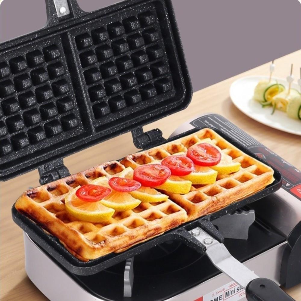 Non Stick Double Waffle Maker Heart Shape SandWich Maker New Waffle Maker Breakfast Cooking