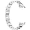 Mi Band 8 Bracelet Metal Slim Dressy Wrist Band for Xiaomi Mi Band 8 Wristband Bling for Women Watchband Strap Alloy Silver