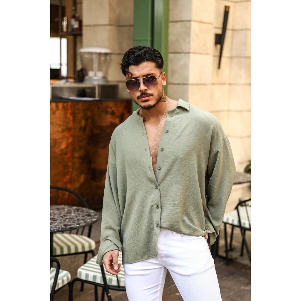 Текстурированная рубашка Aerobin Oversize унисекс