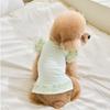 Lace Dog Clothes Flying Sleeve Cat Base Skirt Pet Supplies Cat T-shirt Spring