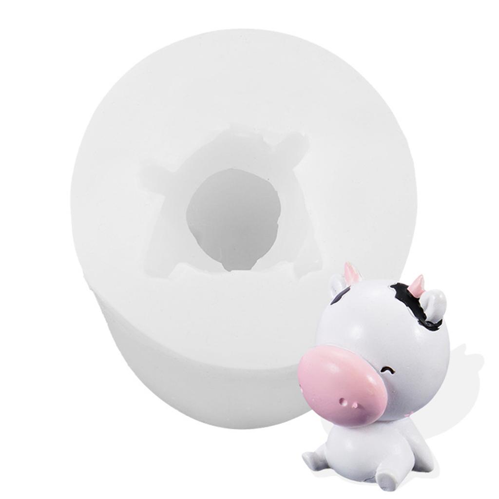 Шаблоны для поделок своими руками Мини 3D мультяшные животные литье формы многофункциональный мягкий силиконовый трафарет для торта декор десерт