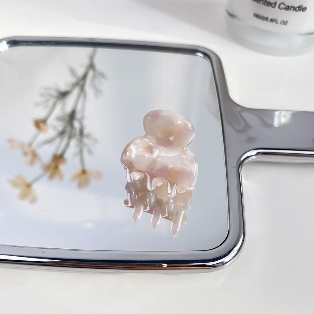 Корейская мини-заколка-краб с дофамином: Милые аксессуары для волос для женщин и детей