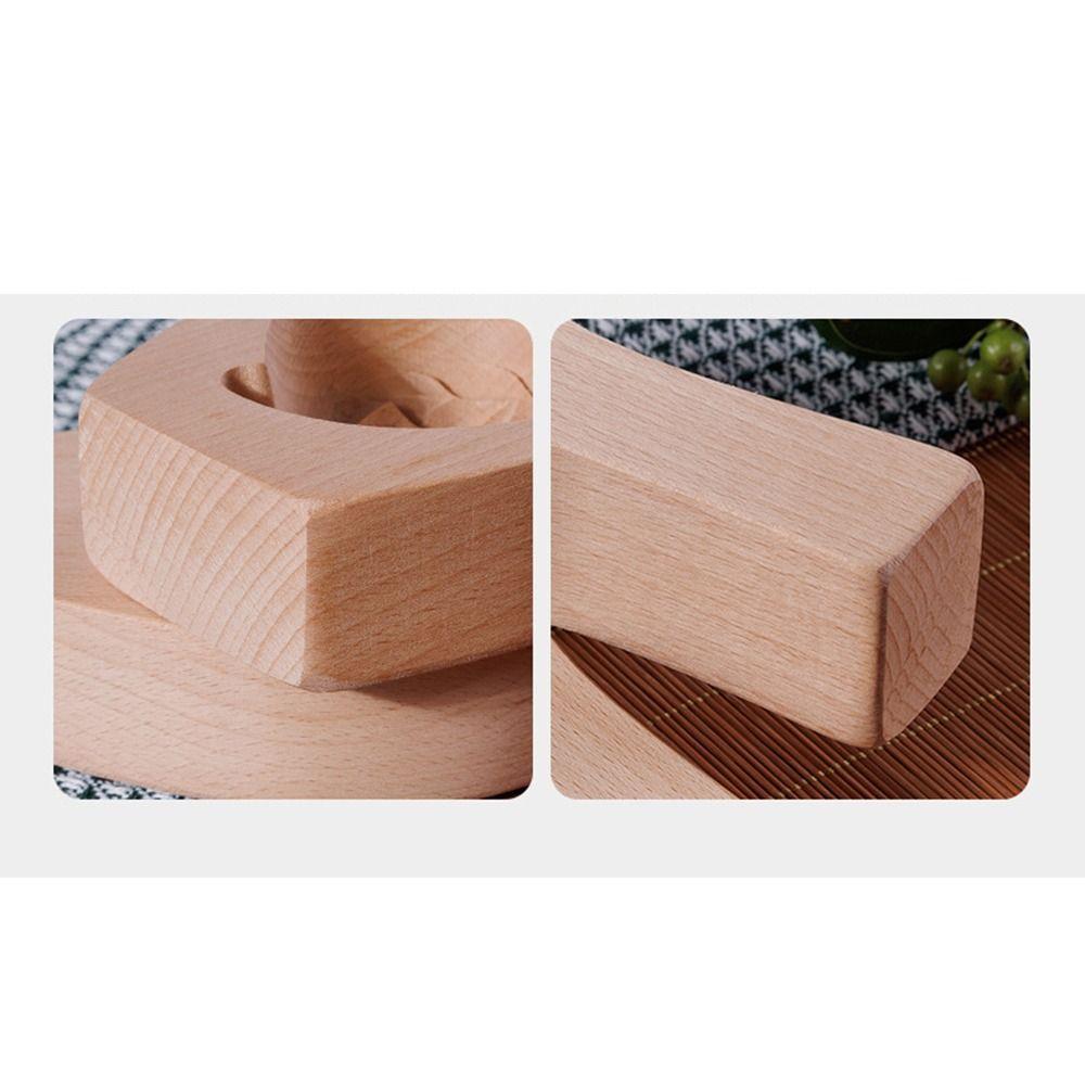 Ручная форма для пароварки хлеба из массива дерева, инструмент для паровых булочек с начинкой, полезная деревянная форма для баоцзы, кондитерская