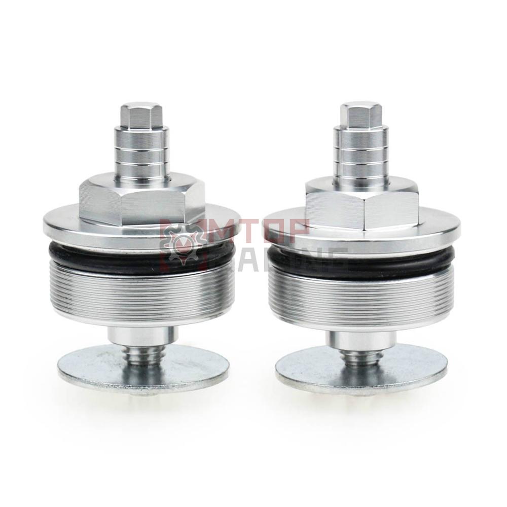 Preload Fork Cap For Yamaha FZ6 2004-2009 43mm Hexagonal Adjustable Fork Bolt 2004 2005 2006 2007 2008 2009