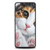 Cute Cat Phone Case for Samsung Galaxy A55 A35 A17 A07 A15 A13 A25 A51 A71 A72 A73 A32 A52 A52S A41 5G Soft TPU Shell Fundas Bag
